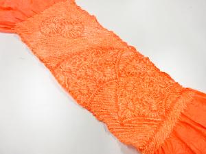 リサイクル　正絹　絞り帯揚げ